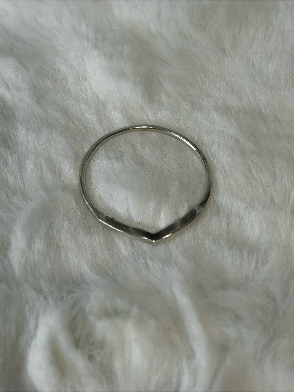 STERLING SILVER 925 WAVY BAND RING - Picture 2 of 4
